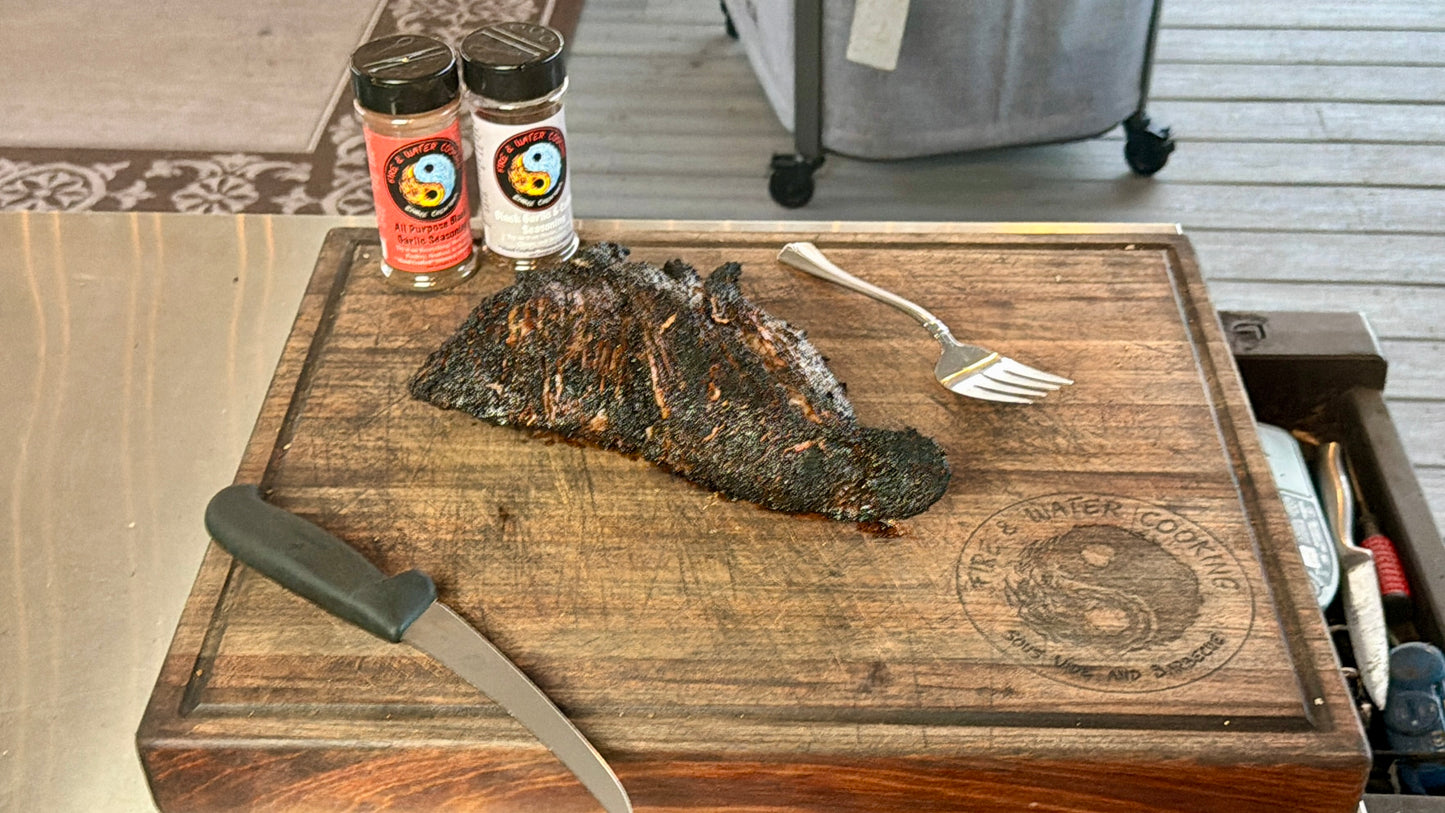 Fire & Water Cooking Black Garlic Coffee Seasoning