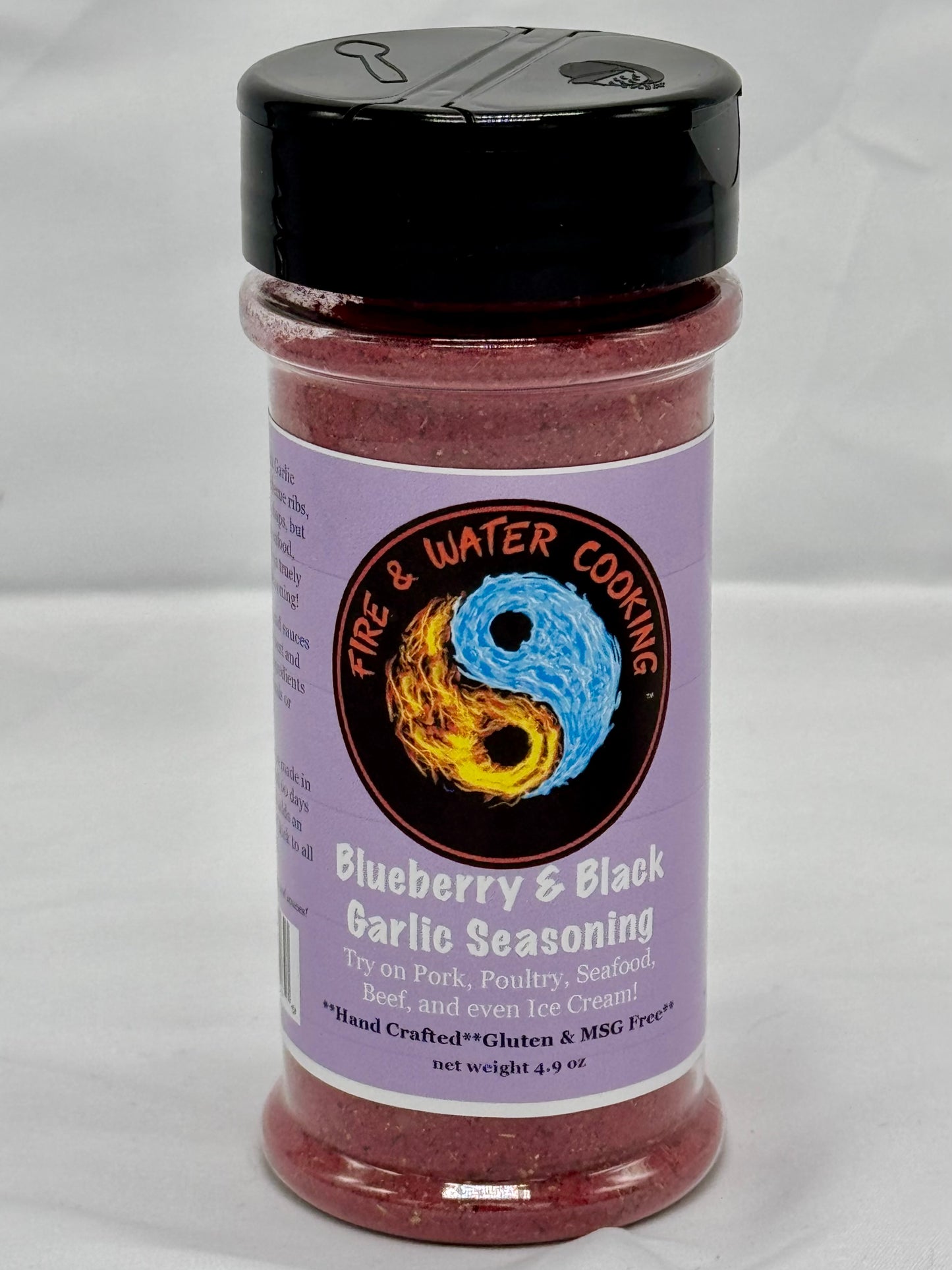 Fire & Water Cooking Blueberry & Black Garlic Seasoning
