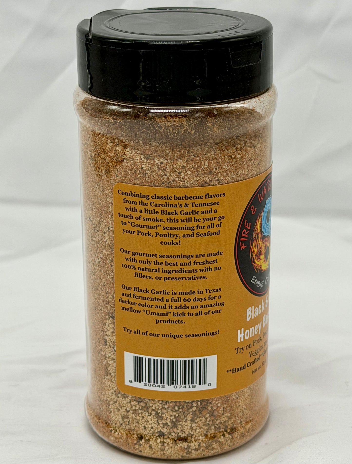 Fire & Water Cooking Black & Gold Honey BBQ