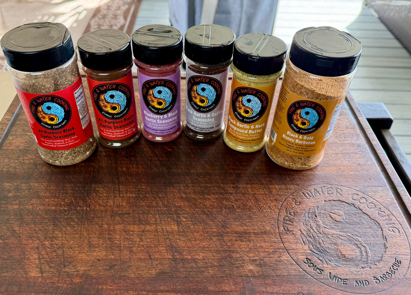 All 5 Seasonings for One Low Price Shipped for Free!